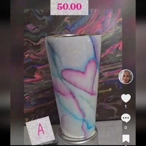 Watercolor tumblers